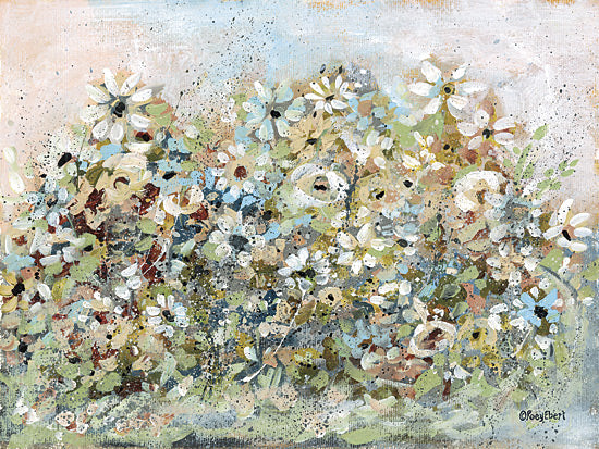 Roey Ebert REAR447 - REAR447 - Wildflower Fields - 16x12 flowers, garden, pastel, abstract, bloom, nature, painterly, expressionist style from Penny Lane