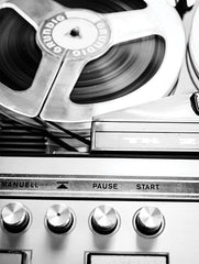 SB1319 - Vintage Reel to Reel      - 12x16