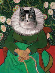 SDS1505 - Cat Lady - 12x16