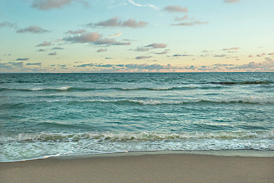 Catch A Star Fine Art STAR290 - STAR290 - After the Sunset - 18x12 ocean waves beach horizon, seaside water texture, calm coastal ocean scene, rolling surf tide from Penny Lane