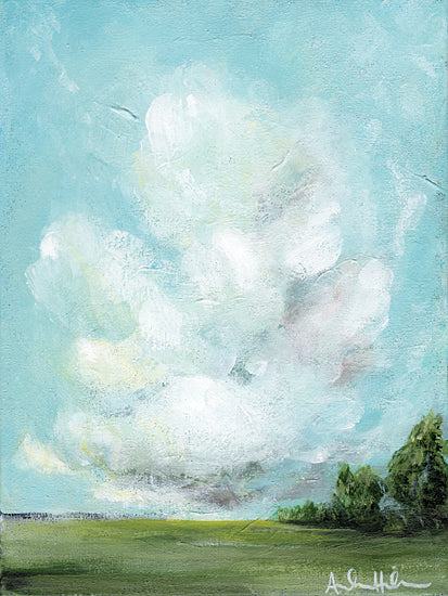 Amanda Hilburn AH110 - AH110 - Day Dreaming - 12x16 Abstract, Clouds, Landscape, Trees, Nature from Penny Lane