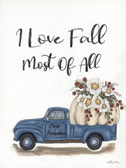 AJ100 - I Love Fall Most of All - 12x16