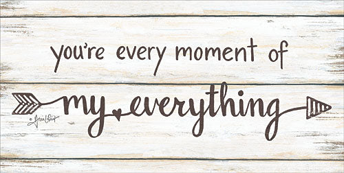 Annie LaPoint ALP1604 - My Everything - Love, Arrow, Wood Plank, Signs, Sepia from Penny Lane Publishing