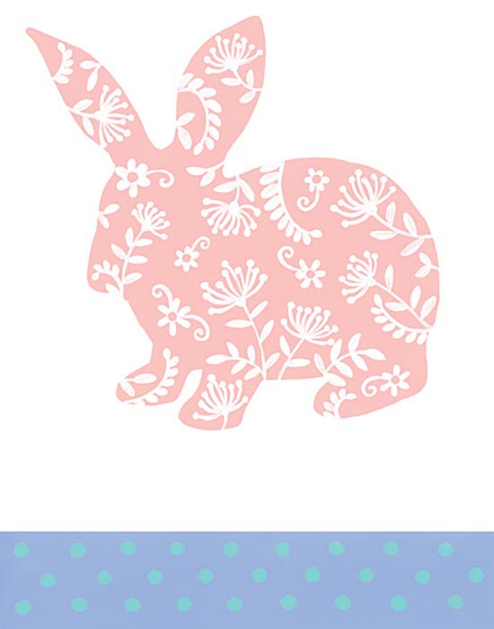 Annie LaPoint Licensing ALP1707 - ALP1707 - Pink Bunny - 0  from Penny Lane