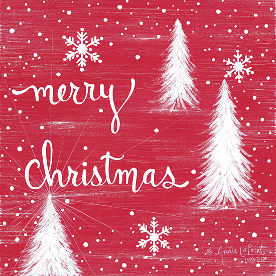 Annie LaPoint ALP1893 - ALP1893 - Merry Christmas Trees - 12x12 Signs, Typography, Christmas Trees, Snowflakes from Penny Lane