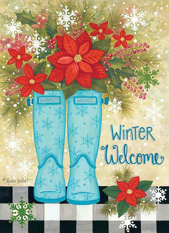 Annie LaPoint Licensing ALP1913 - ALP1913 - Winter Welcome Rain Boots - 0  from Penny Lane