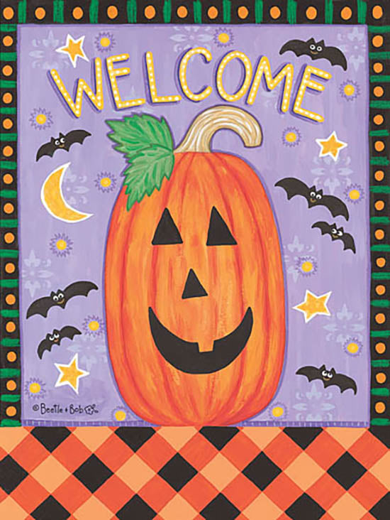 Annie LaPoint Licensing ALP1992 - ALP1992 - Welcome Pumpkin & Bats - 0  from Penny Lane