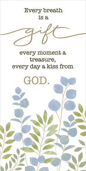 Annie LaPoint ALP2199 - ALP2199 - Every Breath is a Gift - 9x8 Inspirational, Every Breath is a Gift, Typography, Signs, Greenery, Spring from Penny Lane