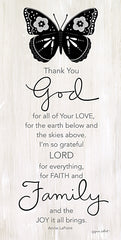 ALP2325 - Thank You God - 9x18