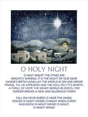 ALP2483 - O Holy Night Nativity - 12x16