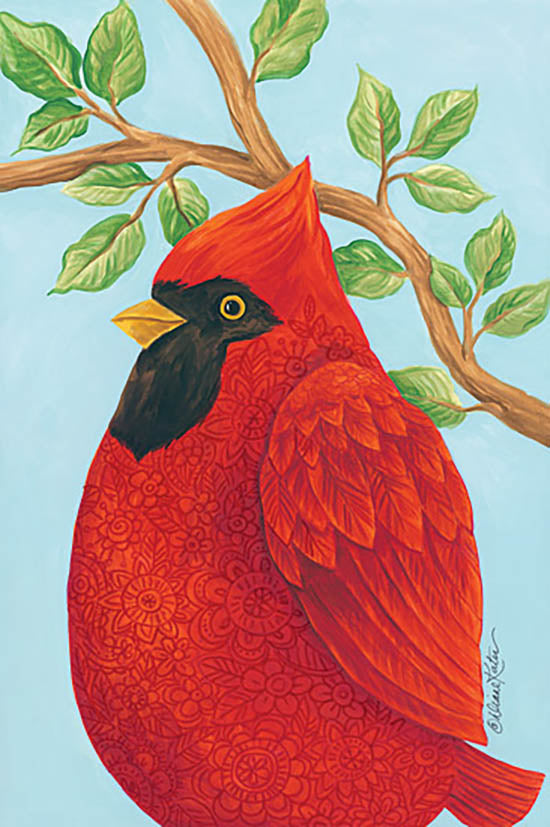 Diane Kater Licensing ART1089 - ART1089 - Patterned Cardinal - 0  from Penny Lane