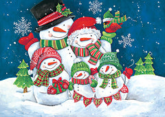 ART1220 - Snowman Family - 16x12