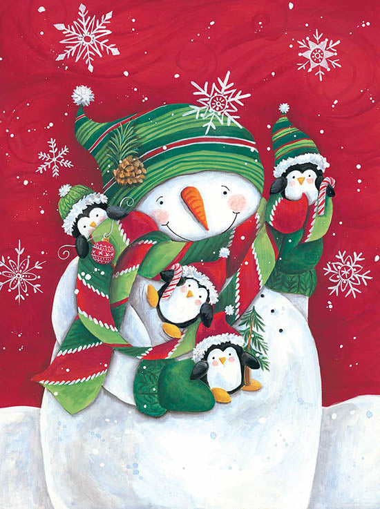 Diane Kater Licensing ART1232 - ART1232 - Snowman Penguin Friends - 0  from Penny Lane
