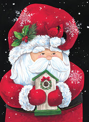 ART1255 - Santa with Birdhouse - 12x16