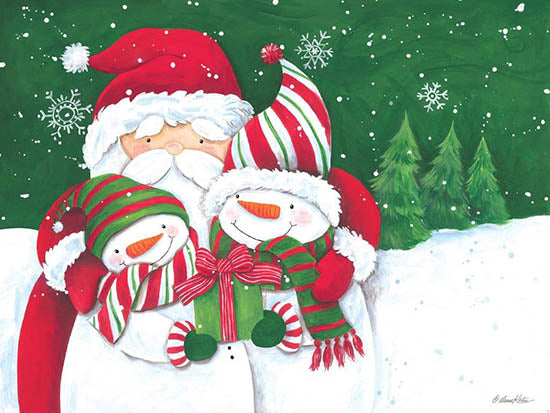 Diane Kater Licensing ART1284LIC - ART1284LIC - Santa Claus Hugs - 0  from Penny Lane