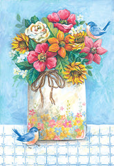 ART1302 - Floral Vase - 12x18