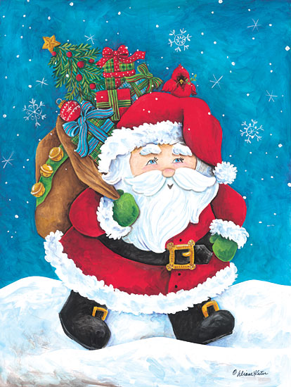 Diane Kater Licensing ART1318LIC - ART1318LIC - Santa Claus with Sack of Presents - 0  from Penny Lane