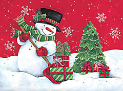 ART1346 - Scooping up Christmas Presents - 16x12