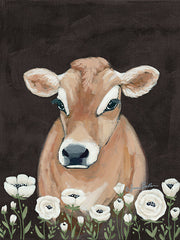 BAKE149 - Cow With Flowers     - 12x16