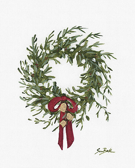 Sara Baker BAKE342 - BAKE342 - Christmas Memories 4 - 12x16 Christmas, Holidays, Christmas Tree, Vintage, Greenery, Decorative, Star, Winter from Penny Lane