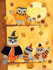 BER1220 - Trick or Treat Owls - 12x16