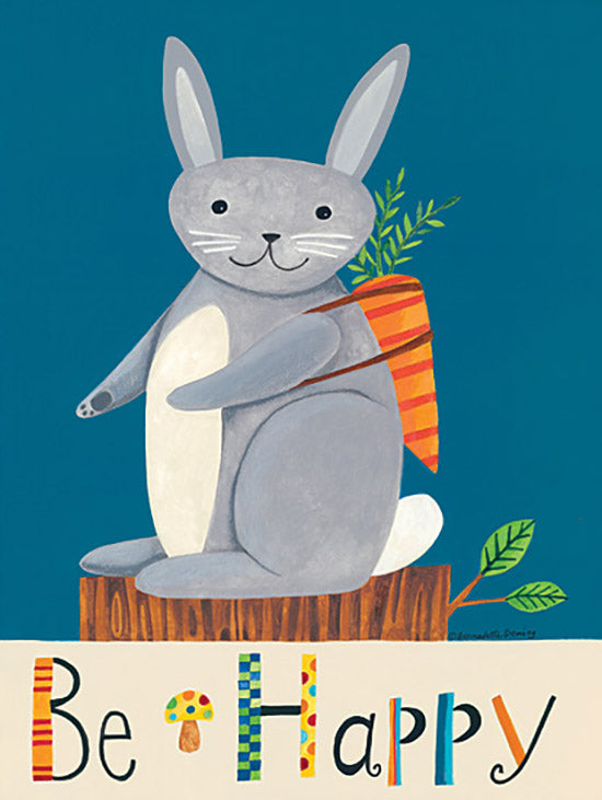 Bernadette Deming Licensing BER1279 - BER1279 - Be Happy Rabbit - 0  from Penny Lane