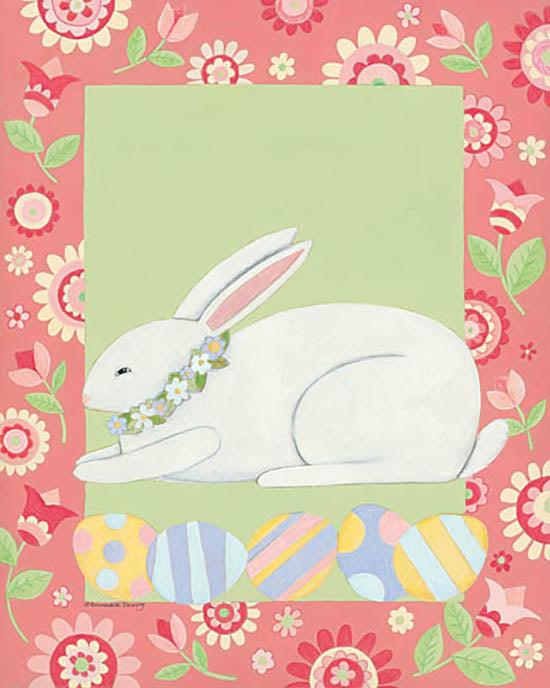 Bernadette Deming Licensing BER1350 - BER1350 - Floral Rabbit - 0  from Penny Lane