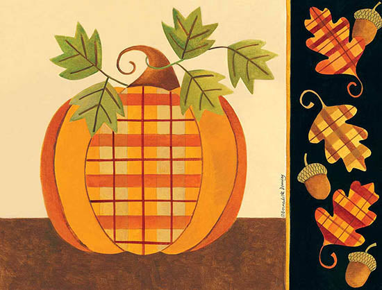 Bernadette Deming Licensing BER1358 - BER1358 - Pumpkin, Leaves and Acorns II - 0  from Penny Lane