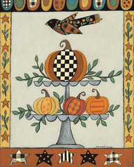 BER1429 - Two Tiered Patterned Pumpkins - 0