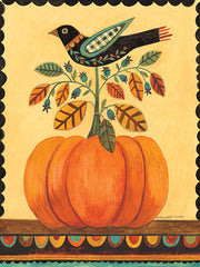 BER1451LIC - Folkart Crow and Pumpkin - 0