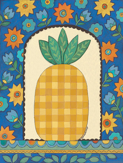Bernadette Deming Licensing BER1457LIC - BER1457LIC - Checkered Pineapple - 0  from Penny Lane