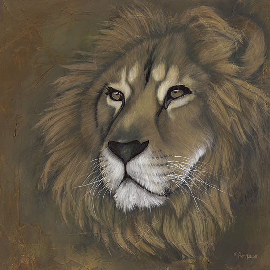Britt Hallowell BHAR431 - The King Has Returned    - Animals, Lion, Wildlife from Penny Lane Publishing