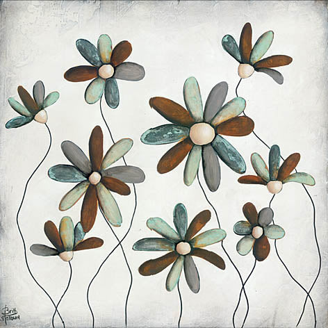 Britt Hallowell BHAR437 - Patina Petals II - Flowers from Penny Lane Publishing