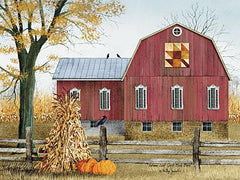 BJ1023AGP - Autumn Leaf Quilt Block Barn