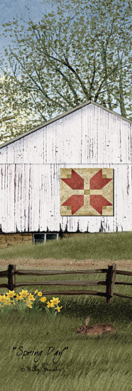 Billy Jacobs BJ1071 - Spring Day - Spring, Quilt, Flowers, Barn, Farm from Penny Lane Publishing