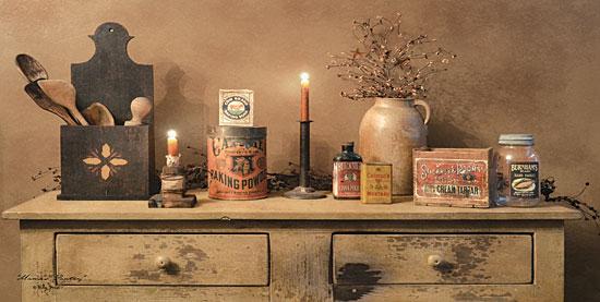 Billy Jacobs BJ1088A - Mama's Pantry - Pantry, Candle, Spoons, Antiques, Berries from Penny Lane Publishing