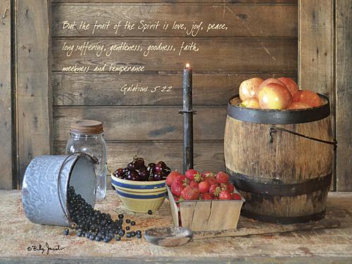 Billy Jacobs BJ1156 - Fruit of the Spirit - Still Life, Inspirational, Apples, Berries, Fruit from Penny Lane Publishing