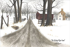 BJ1159 - The Wintery Road Home - 18x12