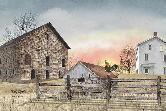 Billy Jacobs BJ213 - Early Riser - Rooster, Farm, Barn, Sun from Penny Lane Publishing