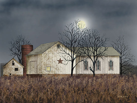 Billy Jacobs BJ223 - Evening Chores - Night, Evening, Moon, Barn Star from Penny Lane Publishing