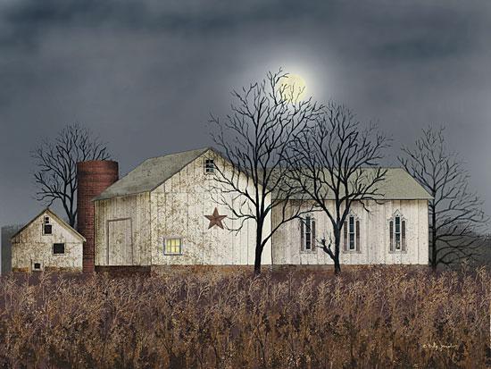 Billy Jacobs BJ223 - Evening Chores - Night, Evening, Moon, Barn Star from Penny Lane Publishing