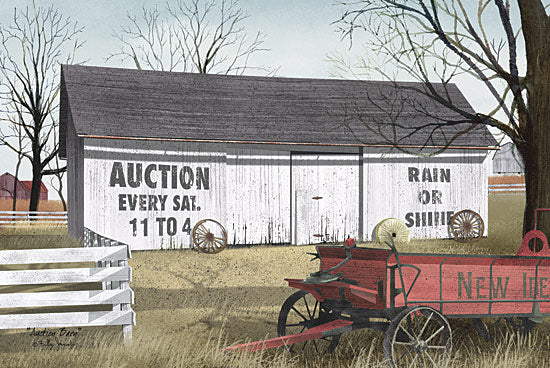 Billy Jacobs BJ459 - Auction Barn - Auction, Barn, Wagon, Antiques from Penny Lane Publishing