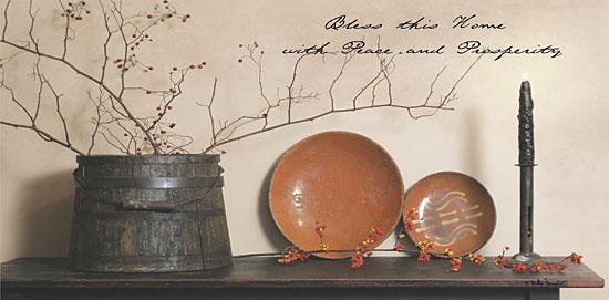 Billy Jacobs BJ813A - Bless This Home - Bucket, Berries, Plates, Candle, Home from Penny Lane Publishing