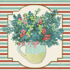 BLUE477 - Evergreen Centerpiece I  - 12x12