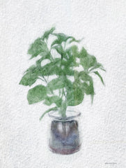 BLUE515 - Basil Jar    - 12x16