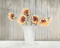 BLUE535 - Country Sunflower Vase - 16x12