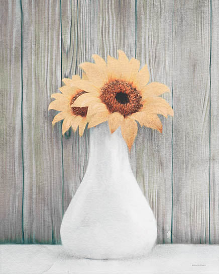 Bluebird Barn BLUE536 - BLUE536 - Farmhouse Sunflowers - 12x16 Sunflowers, Vase, Autumn Flowers, Fall Flowers, Flowers, Country, Autumn, Bouquet from Penny Lane