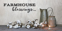 BOY386A - Farmhouse Blessings - 18x9