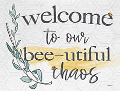 BOY612 - Welcome to Our Bee-utiful Chaos   - 16x12