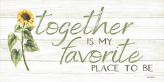 BOY646 - Together is My Favorite Place to Be - 18x9